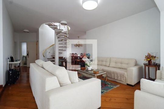 Sala de apartamento para alugar com 5 quartos, 876m² em Vila Andrade, São Paulo