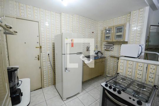 Cozinha de apartamento à venda com 1 quarto, 41m² em Vila Isabel, Rio de Janeiro