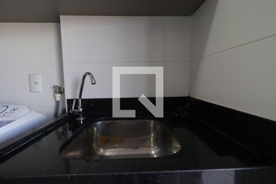Cozinha de apartamento para alugar com 2 quartos, 57m² em Residencial E Comercial Palmares, Ribeirão Preto