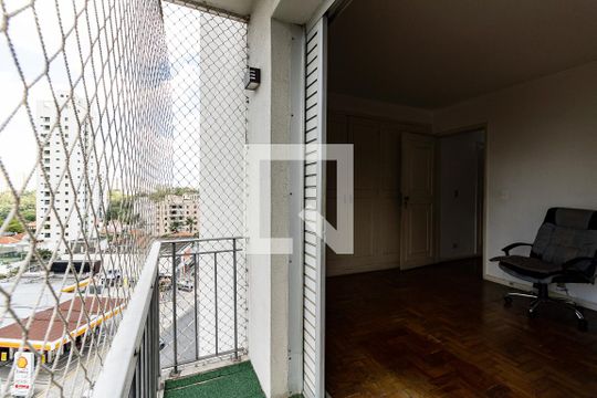 Varanda da Suíte de apartamento para alugar com 3 quartos, 127m² em Liberdade, São Paulo
