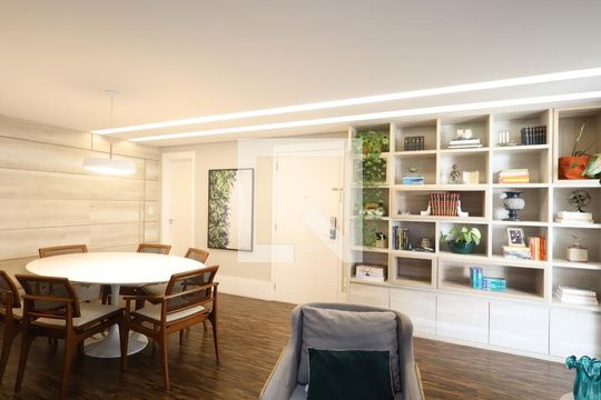 Sala de Jantar de apartamento à venda com 2 quartos, 125m² em Jardim Vazani, São Paulo