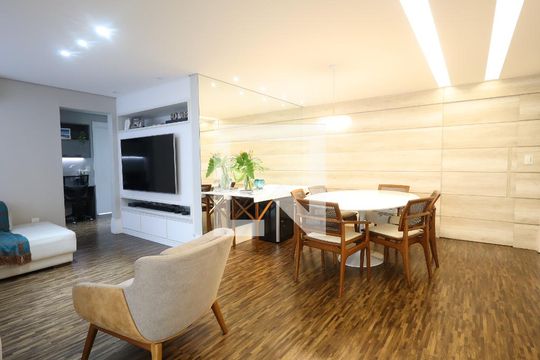 Sala de Jantar/ Sala de Tv de apartamento à venda com 2 quartos, 125m² em Jardim Vazani, São Paulo