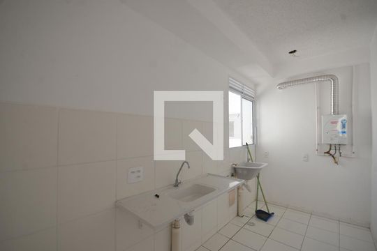Cozinha e Área de Serviço de apartamento para alugar com 2 quartos, 40m² em Guaratiba, Rio de Janeiro