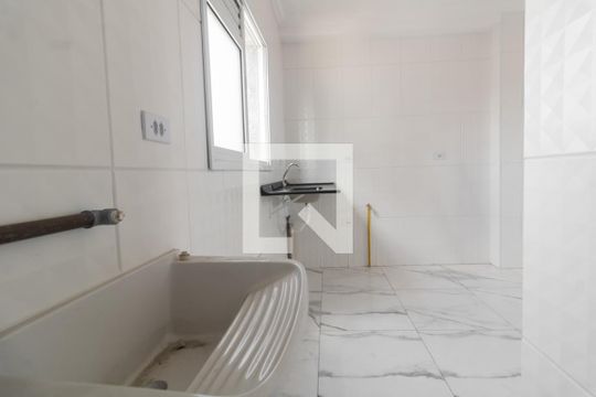Área de Serviço de apartamento para alugar com 2 quartos, 61m² em Cidade Antônio Estêvão de Carvalho, São Paulo