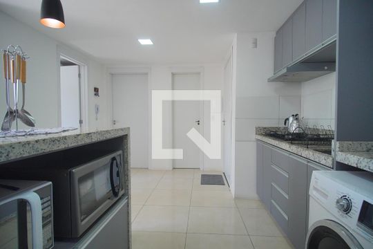 Cozinha de apartamento à venda com 2 quartos, 58m² em Primavera, Novo Hamburgo