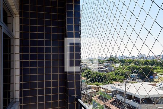Varanda Área superior de apartamento à venda com 3 quartos, 135m² em União, Belo Horizonte