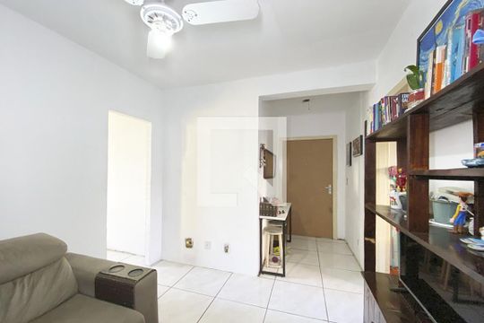 Sala de apartamento para alugar com 1 quarto, 40m² em Centro, São Leopoldo