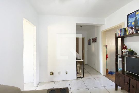 Sala de apartamento para alugar com 1 quarto, 40m² em Centro, São Leopoldo