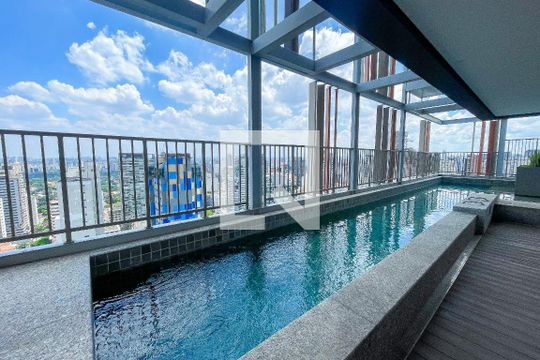 Área comum - Piscina de kitnet/studio à venda com 1 quarto, 32m² em Cerqueira César, São Paulo