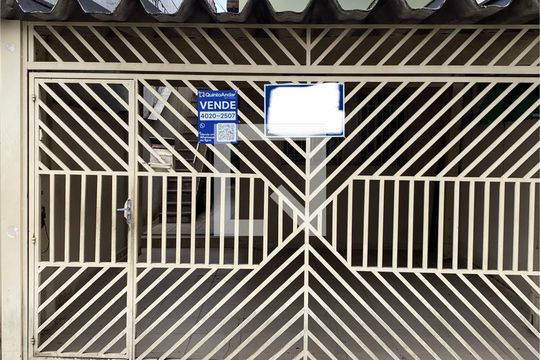 Fachada com plaquinha de casa à venda com 5 quartos, 300m² em Vila Medeiros, São Paulo
