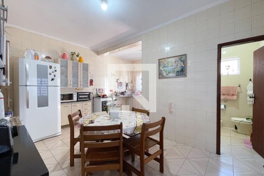 Cozinha de casa à venda com 3 quartos, 187m² em Vila Alcantara, São Bernardo do Campo