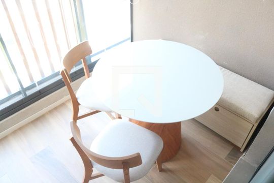 Varanda da Sala de apartamento para alugar com 1 quarto, 45m² em Perdizes, São Paulo