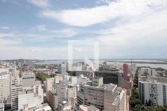 Área Comum - Terraço Vista de apartamento à venda com 3 quartos, 234m² em Centro Histórico, Porto Alegre