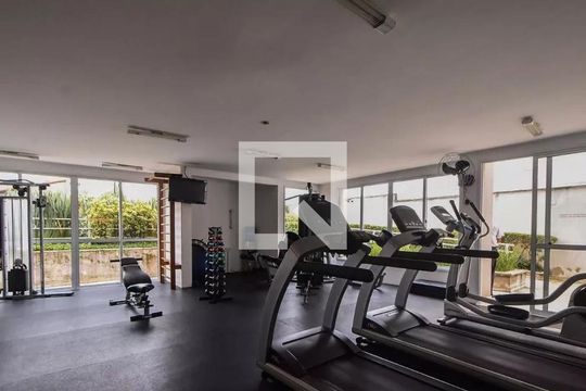 Área comum - Academia de apartamento para alugar com 2 quartos, 82m² em Brooklin, São Paulo