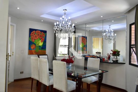 Sala de Jantar de apartamento à venda com 4 quartos, 185m² em Vila da Saúde, São Paulo