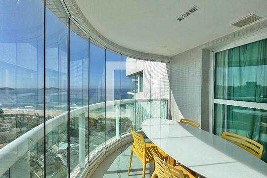 Varanda de apartamento à venda com 1 quarto, 52m² em Barra da Tijuca, Rio de Janeiro