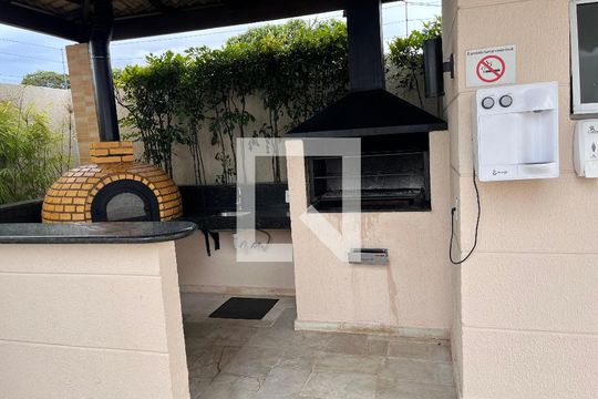 Área comum - Churrasqueira de apartamento para alugar com 1 quarto, 48m² em Csg 3, Brasília