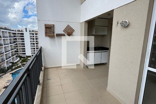 Varanda de apartamento para alugar com 1 quarto, 48m² em Csg 3, Brasília