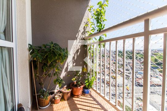 Varanda da Sala de apartamento para alugar com 3 quartos, 71m² em Centro, Barueri