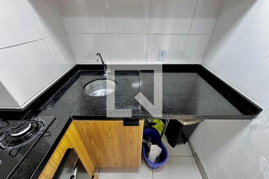 Área de Serviço de apartamento à venda com 2 quartos, 34m² em Santo Amaro, São Paulo
