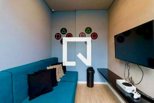 Área comum - Sala de Jogos de apartamento à venda com 2 quartos, 34m² em Santo Amaro, São Paulo