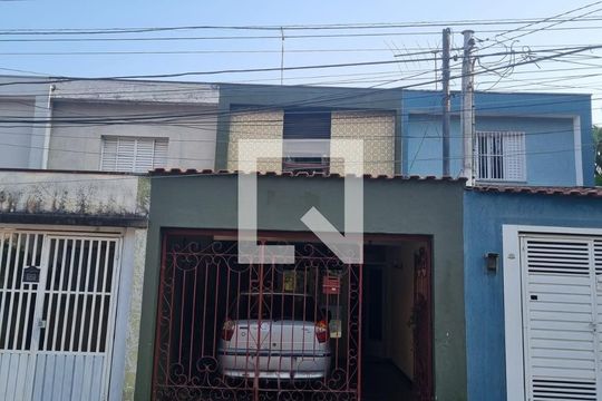 Fachada de casa à venda com 3 quartos, 149m² em Vila Dusi, São Bernardo do Campo