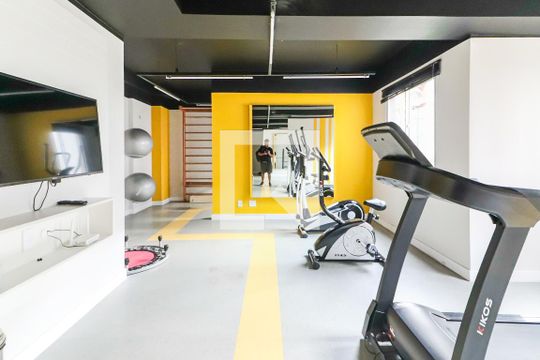 Área comum - Academia de apartamento para alugar com 2 quartos, 38m² em Jaguaré, São Paulo