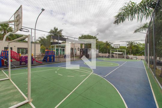 Área comum - Quadra poliesportiva de apartamento para alugar com 2 quartos, 55m² em São José, Canoas