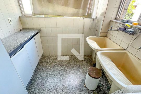 Área de Serviço de apartamento à venda com 4 quartos, 214m² em Carmo, Belo Horizonte