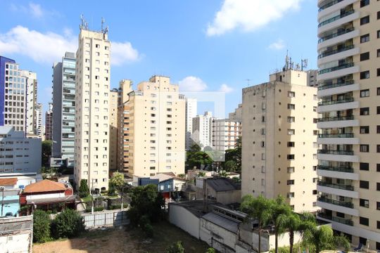 Vista da Varanda de apartamento para alugar com 3 quartos, 101m² em Moema, São Paulo