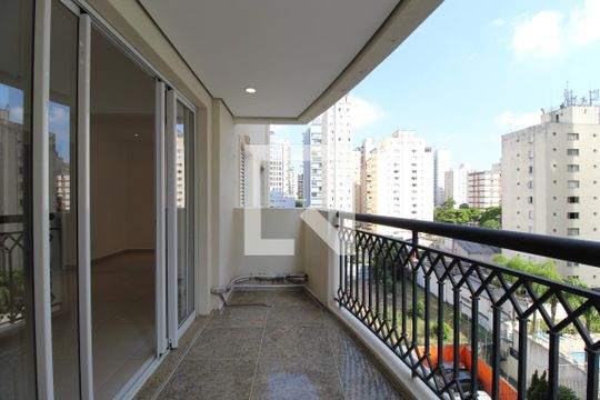 Varanda de apartamento para alugar com 3 quartos, 101m² em Moema, São Paulo