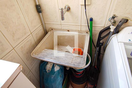 Cozinha e Área de Serviço de casa de condomínio para alugar com 2 quartos, 60m² em Curicica, Rio de Janeiro