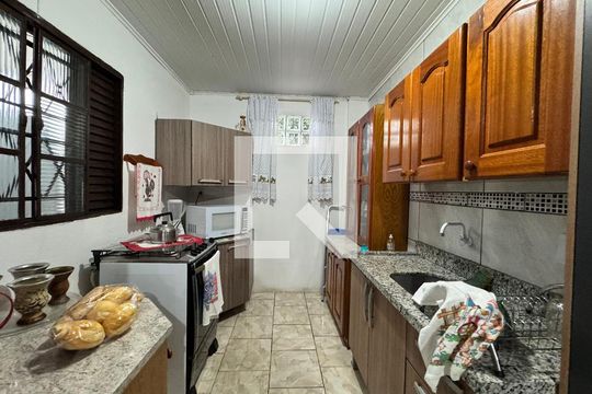 Cozinha de casa à venda com 2 quartos, 120m² em Santa Teresa, São Leopoldo