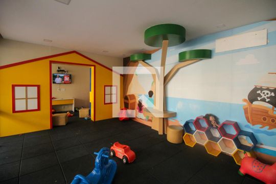Área comum - Brinquedoca de apartamento para alugar com 3 quartos, 129m² em Barra da Tijuca, Rio de Janeiro
