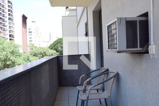 Varanda de apartamento para alugar com 1 quarto, 52m² em Jardim Paulista, São Paulo