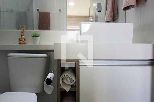 Quarto 1 - Suíte Banheiro  de apartamento à venda com 3 quartos, 75m² em Jardim Paramount, São Bernardo do Campo