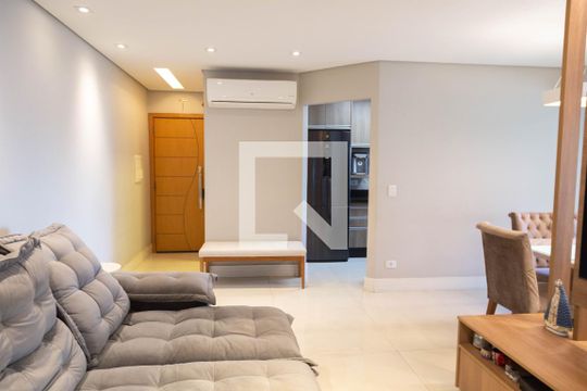 Sala de Estar de apartamento à venda com 3 quartos, 113m² em Vila Galvão, Guarulhos