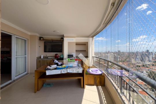 Varanda de apartamento para alugar com 3 quartos, 115m² em Ipiranga, São Paulo