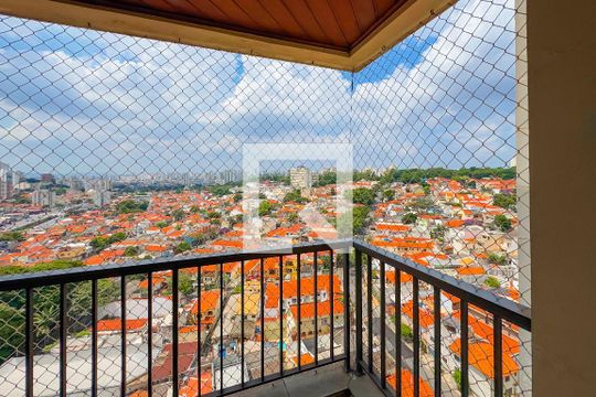 Varanda da Sala de apartamento à venda com 3 quartos, 209m² em Vila São José, São Paulo