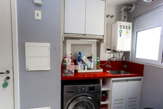 Área de Serviço de apartamento para alugar com 2 quartos, 84m² em Vila Andrade, São Paulo