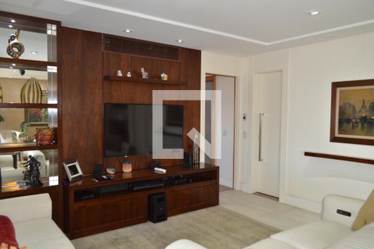 Sala de apartamento à venda com 3 quartos, 140m² em Bosque da Saúde, São Paulo
