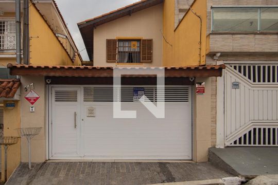 Fachada Plaquinha de casa à venda com 3 quartos, 224m² em Vila Nova Mazzei, São Paulo