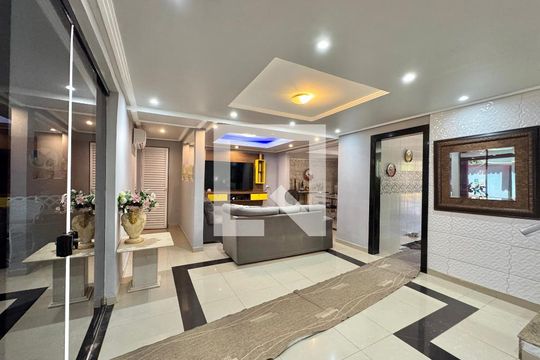 Sala de casa de condomínio à venda com 4 quartos, 300m² em Vargem Pequena, Rio de Janeiro