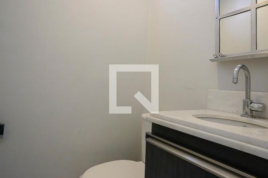 Lavabo de apartamento à venda com 3 quartos, 104m² em Vila Caminho do Mar, São Bernardo do Campo