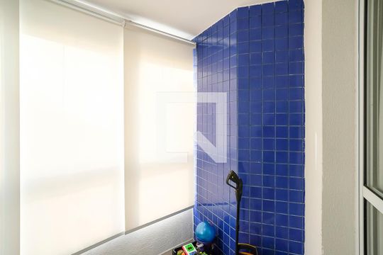 Varanda da sala de apartamento à venda com 3 quartos, 104m² em Vila Caminho do Mar, São Bernardo do Campo