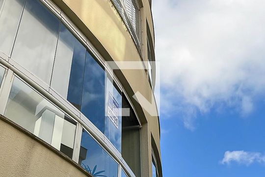 Fachada + plaquinha de apartamento à venda com 3 quartos, 104m² em Vila Caminho do Mar, São Bernardo do Campo