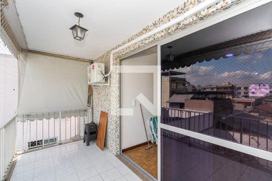 Varanda da Sala de apartamento à venda com 2 quartos, 97m² em Vila da Penha, Rio de Janeiro