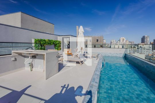 Piscina de kitnet/studio para alugar com 1 quarto, 24m² em Vila Madalena, São Paulo