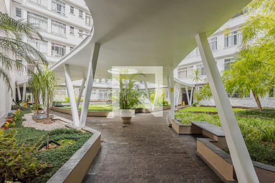 Área comum de kitnet/studio para alugar com 1 quarto, 38m² em Bela Vista, São Paulo