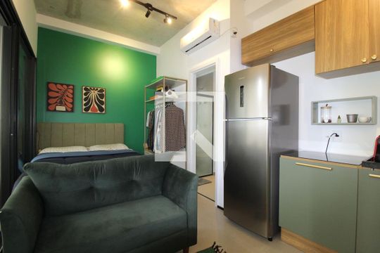 Studio de kitnet/studio para alugar com 1 quarto, 24m² em Vila Olímpia, São Paulo